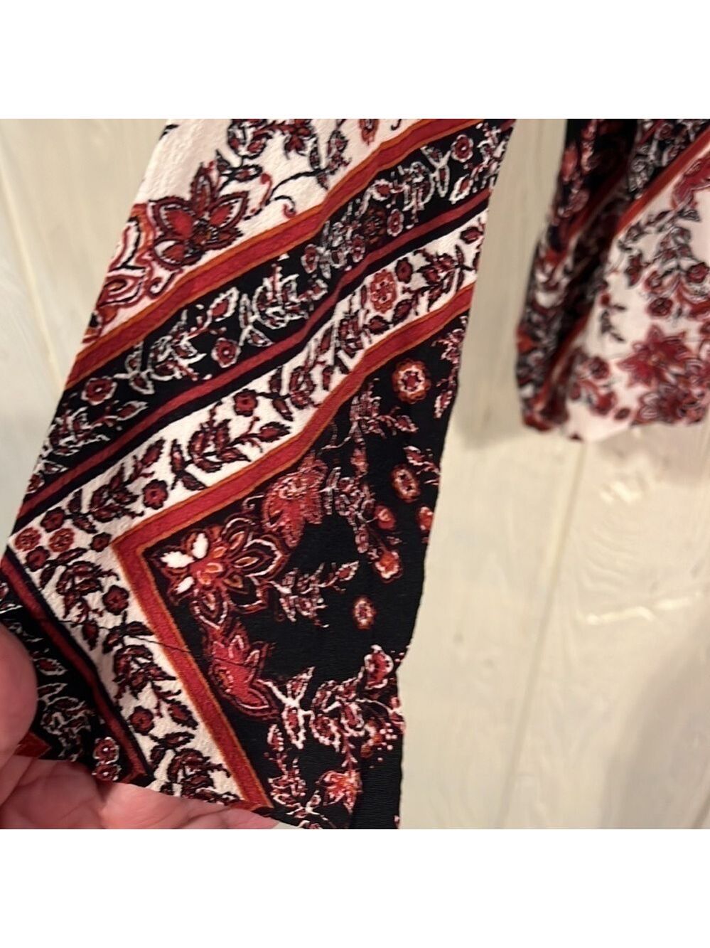 Zara Woman Blouse Medium Large Boho - Picture 3 of 7
